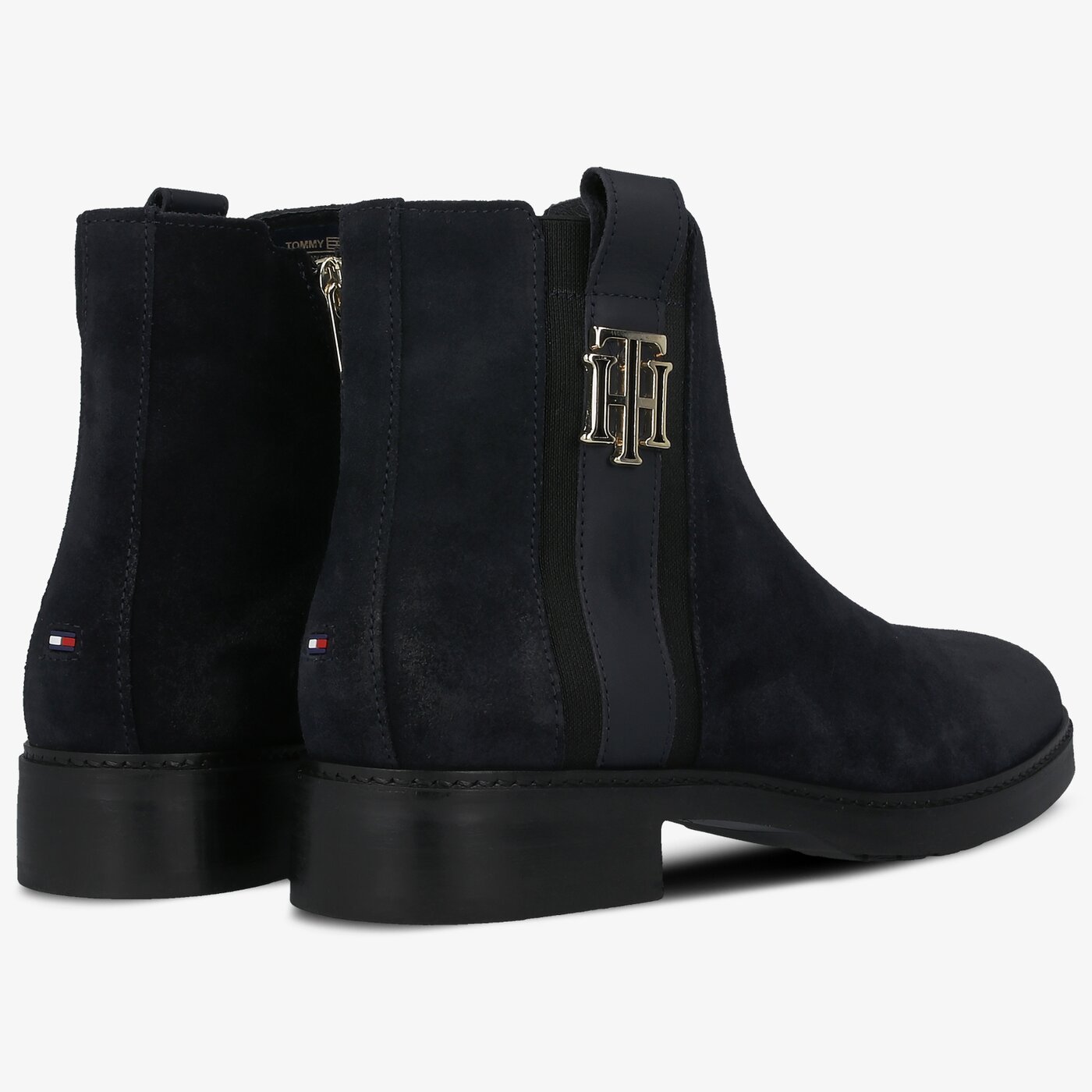 botki zamszowe tommy hilfiger