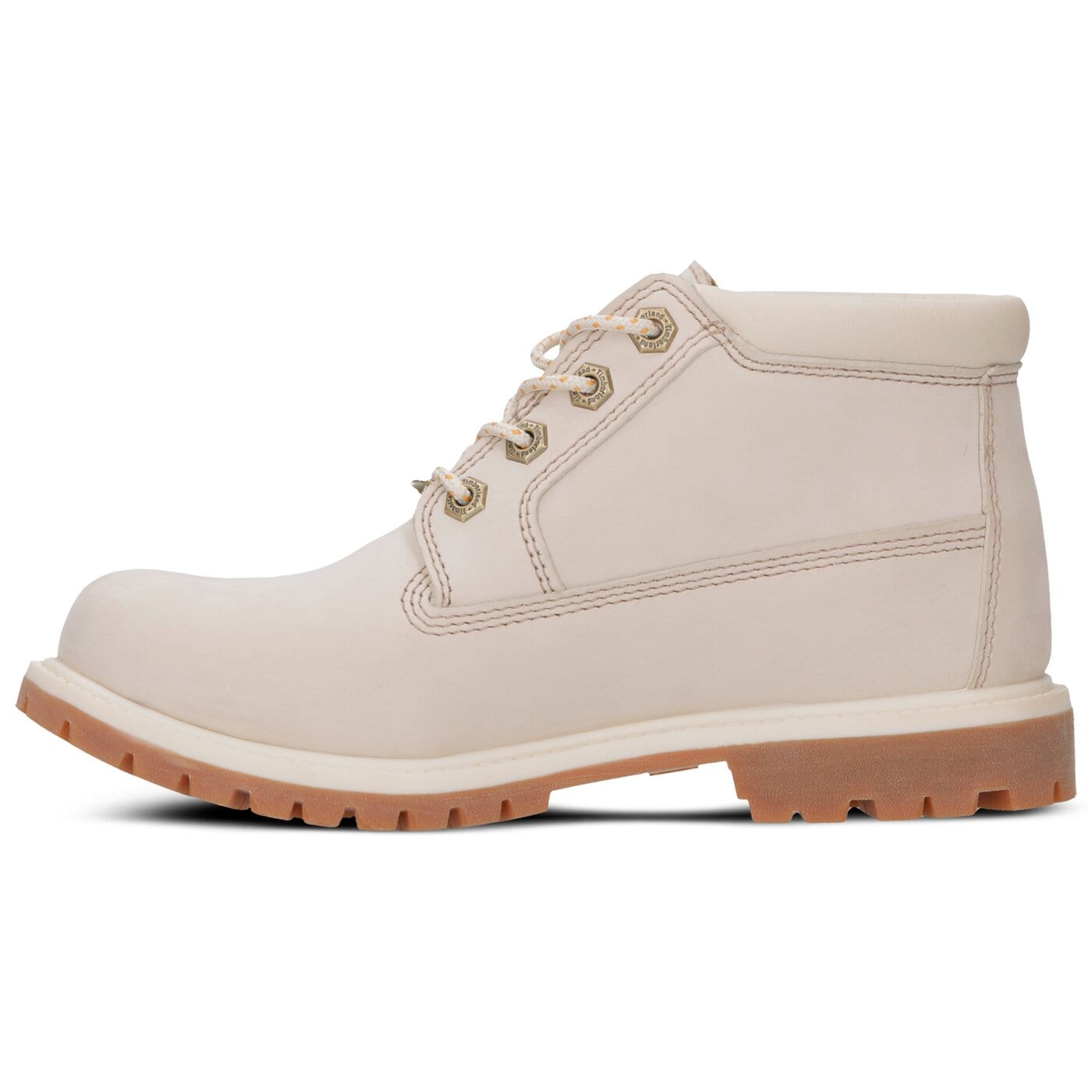 Damskie trapery TIMBERLAND NELLIE CHUKKA DOUBLE 23671 kolor beżowy
