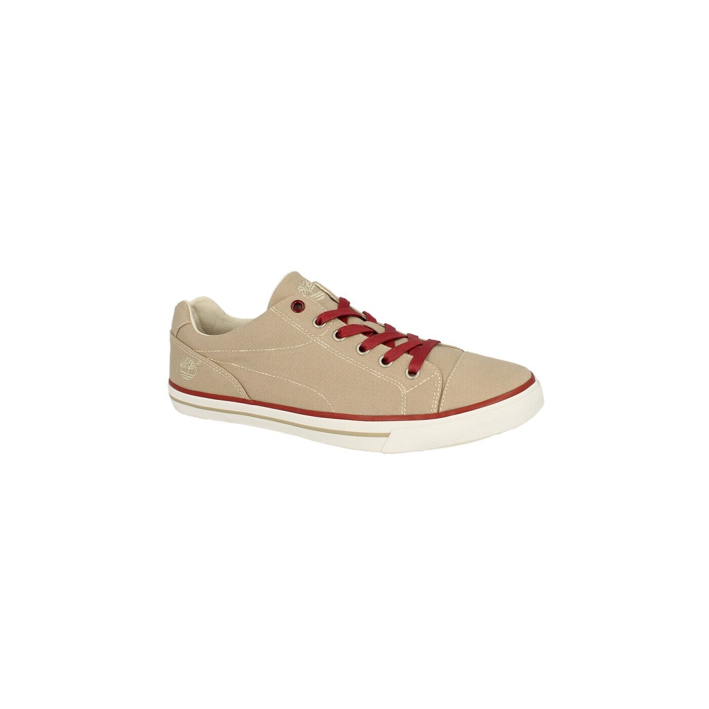 Męskie trampki TIMBERLAND CANVAS CAP TOE OXFORD  5305a kolor beżowy