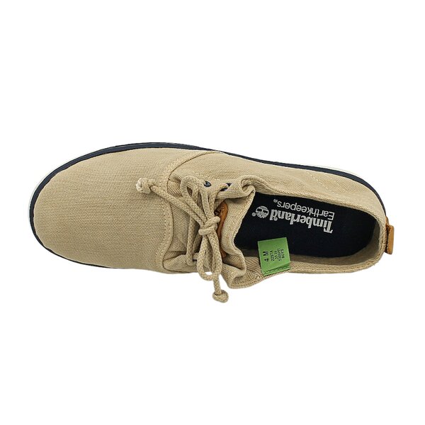 Dziecięce trampki TIMBERLAND EK HOOKSET HANDCRAFTED OX 2297a kolor beżowy