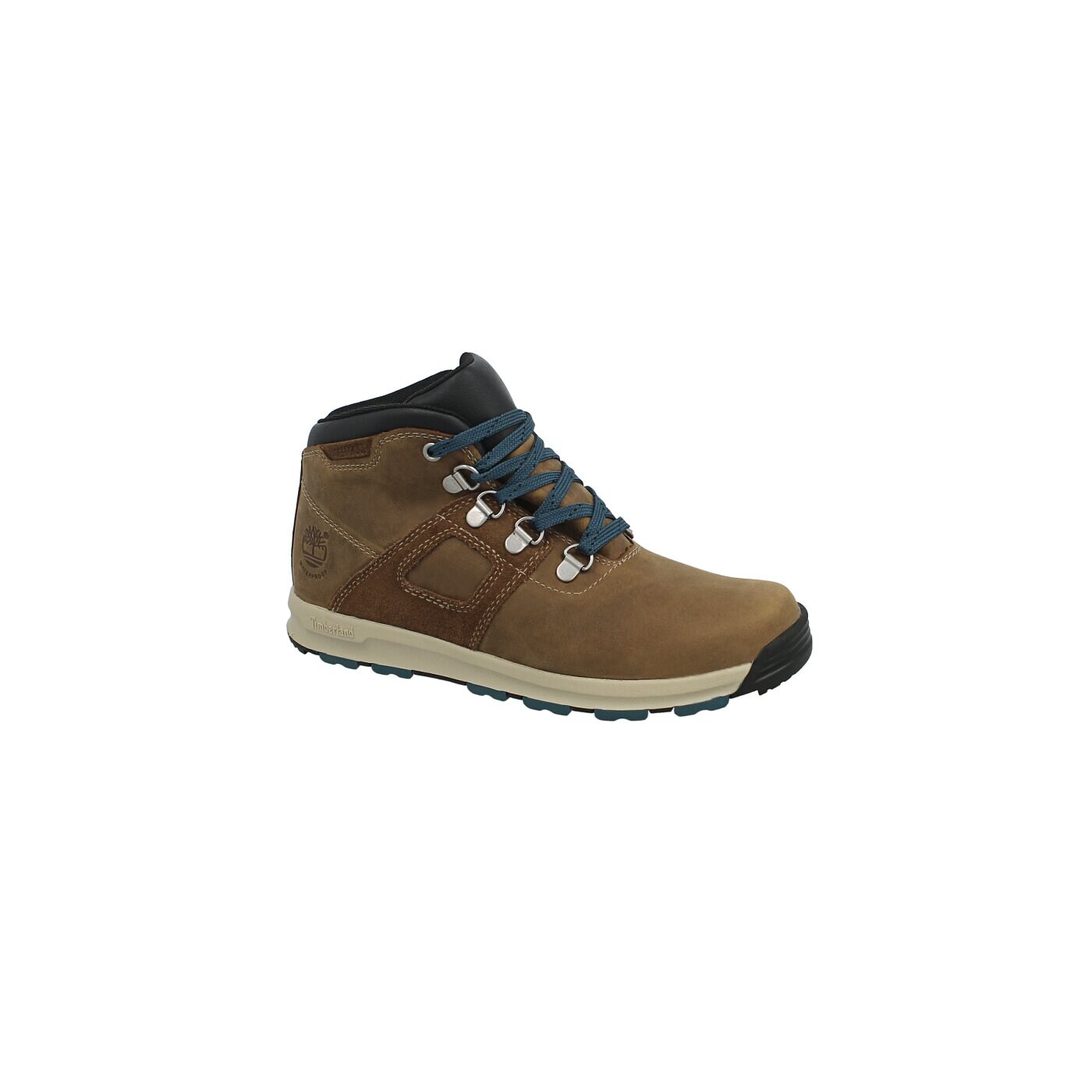 Dziecięce buty outdoor / trekkingowe TIMBERLAND EK GT SCRAMBLE WP a13lv kolor brązowy