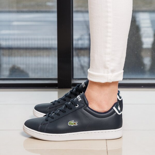 Dziecięce sneakersy (buty) LACOSTE CARNABY EVO BL 1 733spj100395k kolor granatowy
