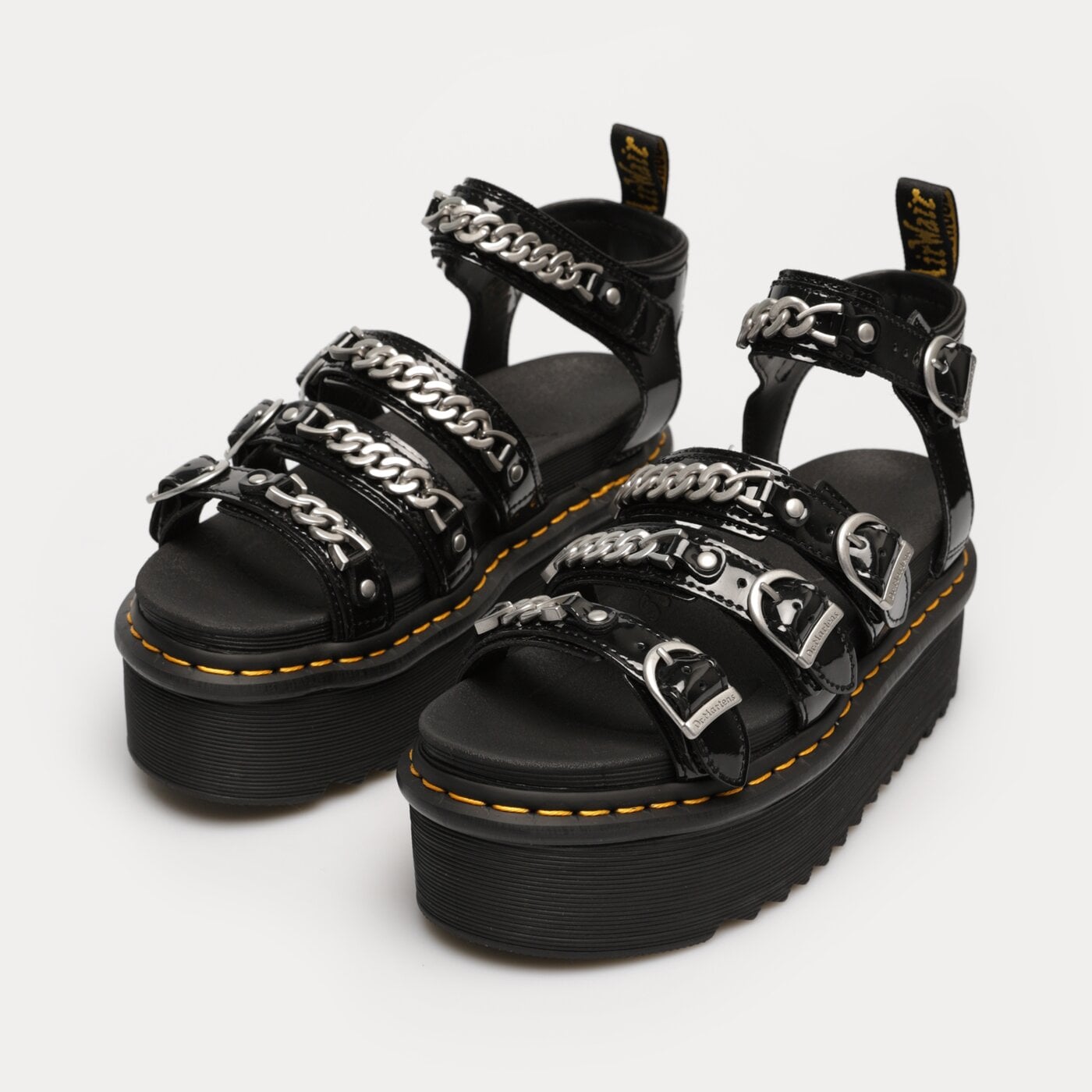 ドクターマーチン【AIRWAIR】GIAVANNA QUAD Dr.Martens QUAD ZEBRILUS GIAVANNA BLACK SOFTY T BLACK 22SS-I