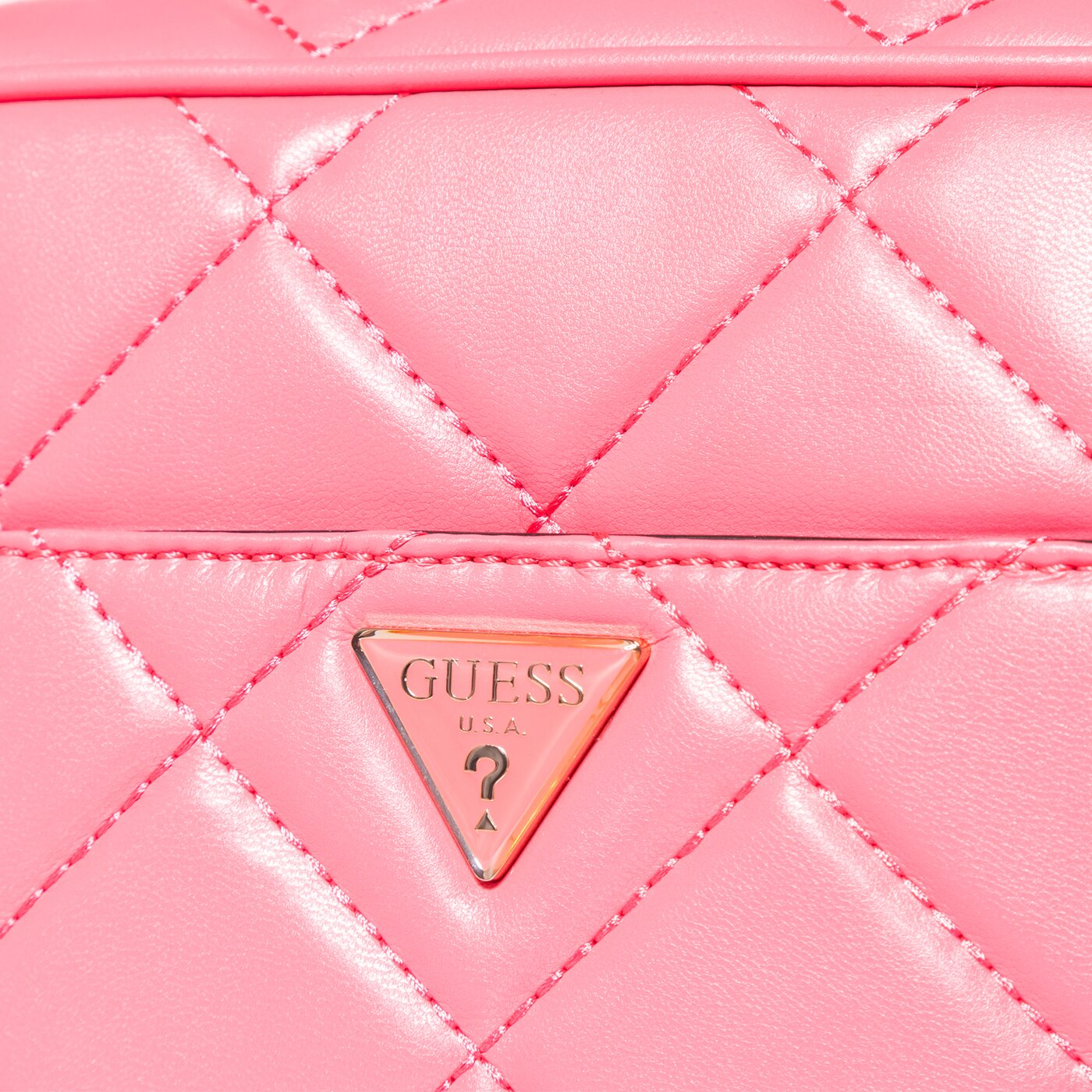 Damska torebka GUESS TOREBKA CESSILY TOP ZIP hwqg7679180cma kolor różowy