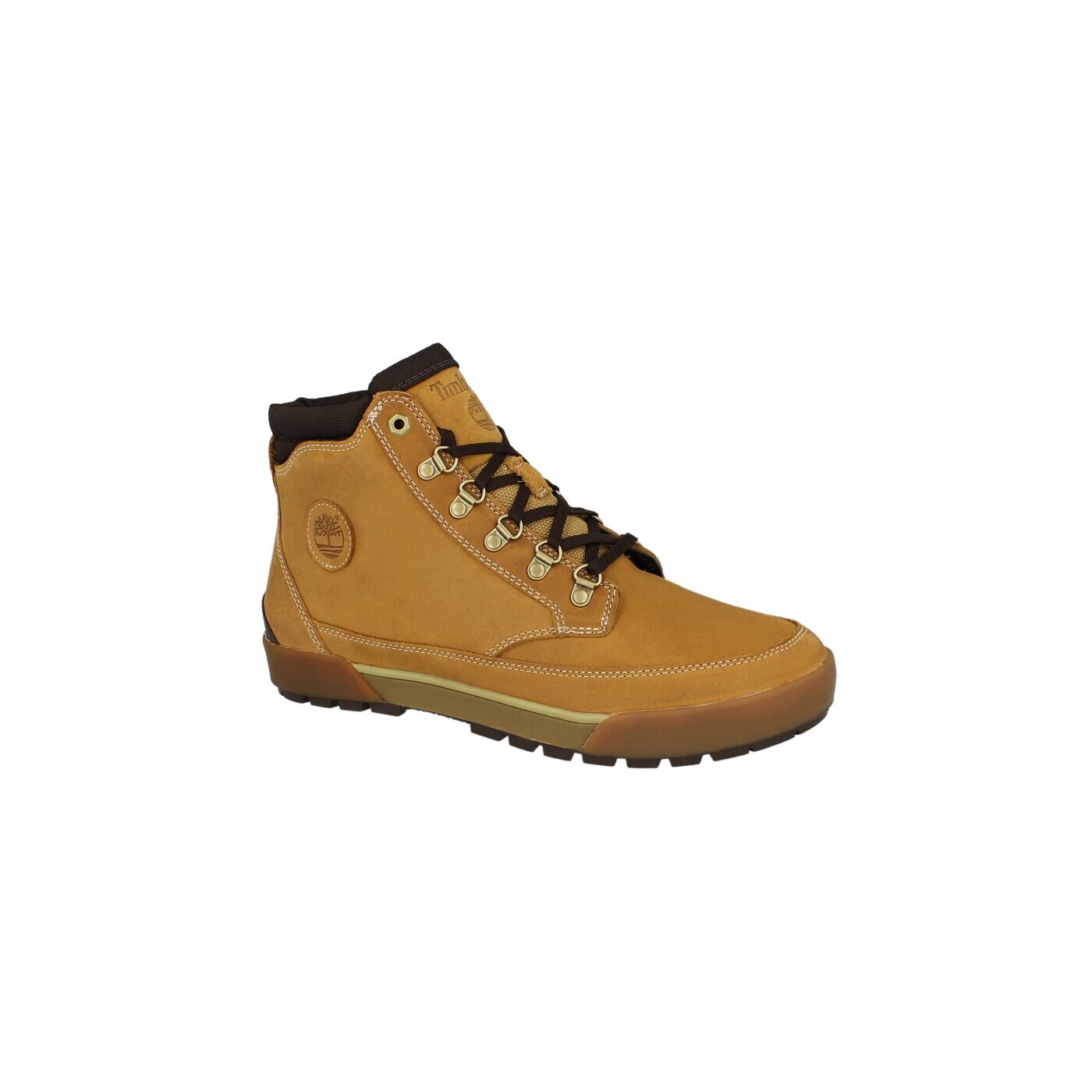 Męskie buty outdoor (trekkingowe) TIMBERLAND EK NEWMARKET NORWALK BOOT 6916r kolor żółty