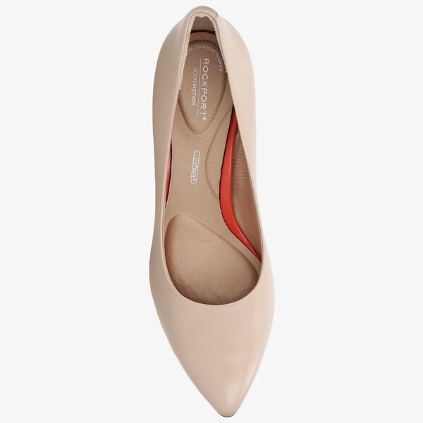 Damskie szpilki / czółenka ROCKPORT TM75MMPTH PLAIN PUMP  ci0452 kolor beżowy