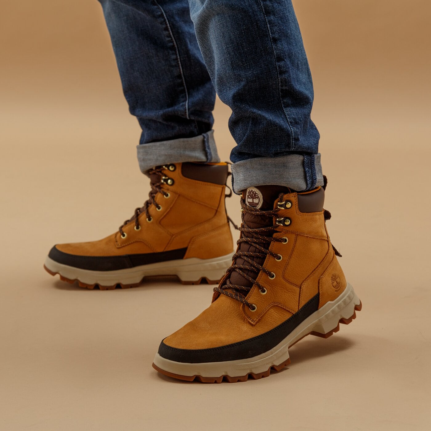 Męskie buty za kostkę TIMBERLAND TBL ORIG ULTRA WP BOOT tb0a44sh2311 kolor żółty