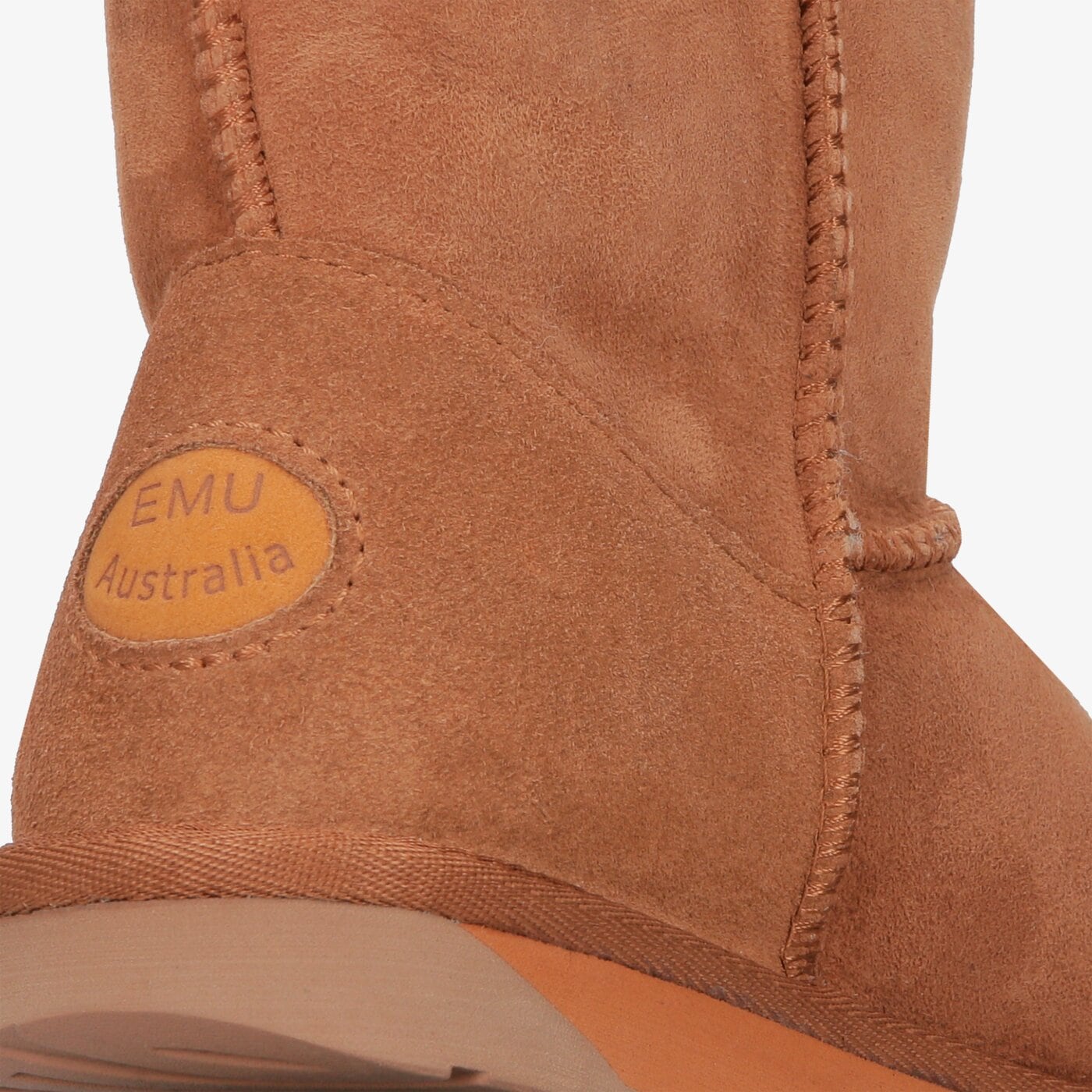 Damskie śniegowce EMU AUSTRALIA STINGER MINI  w10003chestnut kolor brązowy