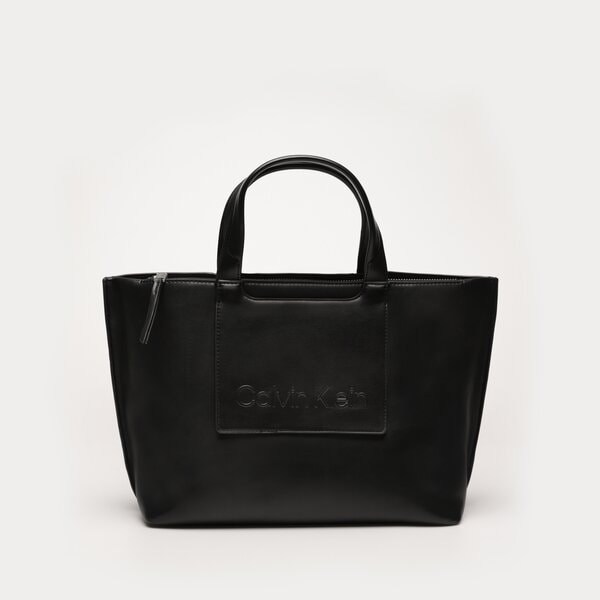 Damska torebka CALVIN KLEIN TOREBKA CK SET TOTE MEDIUM k60k611077bax kolor czarny