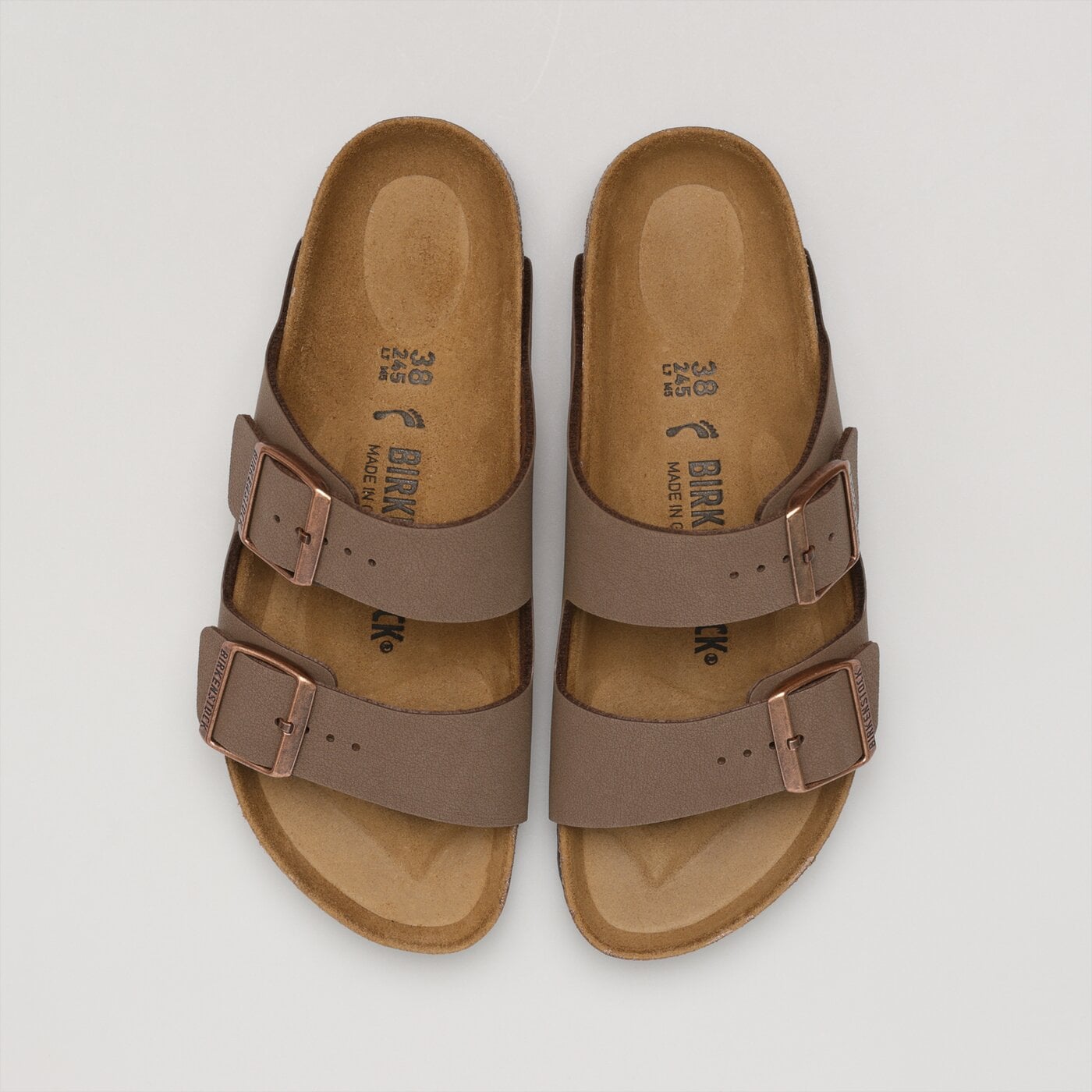 Damskie klapki BIRKENSTOCK ARIZONA BS 151183 kolor brązowy