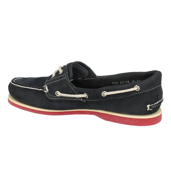 Męskie mokasyny TIMBERLAND CLASSIC 2 EYE  6305a kolor granatowy