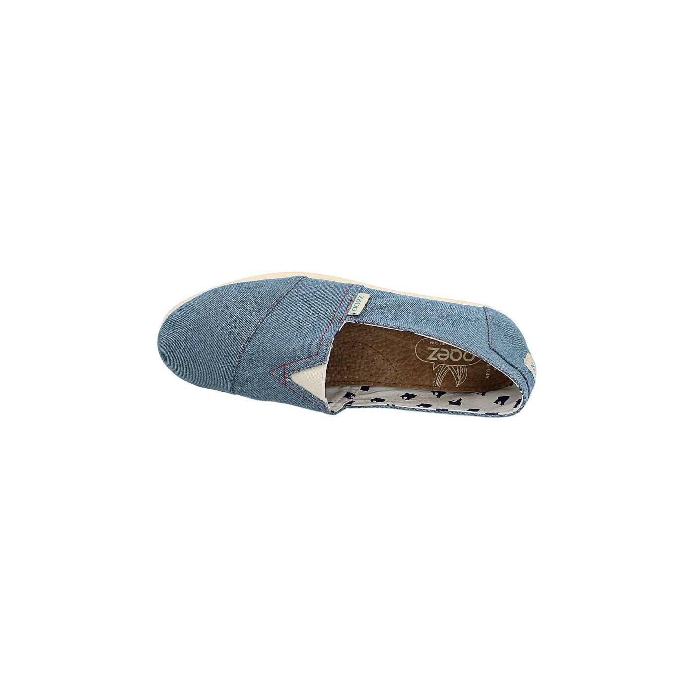 Męskie półbuty PAEZ BLUE JEAN 101denbluejm kolor niebieski