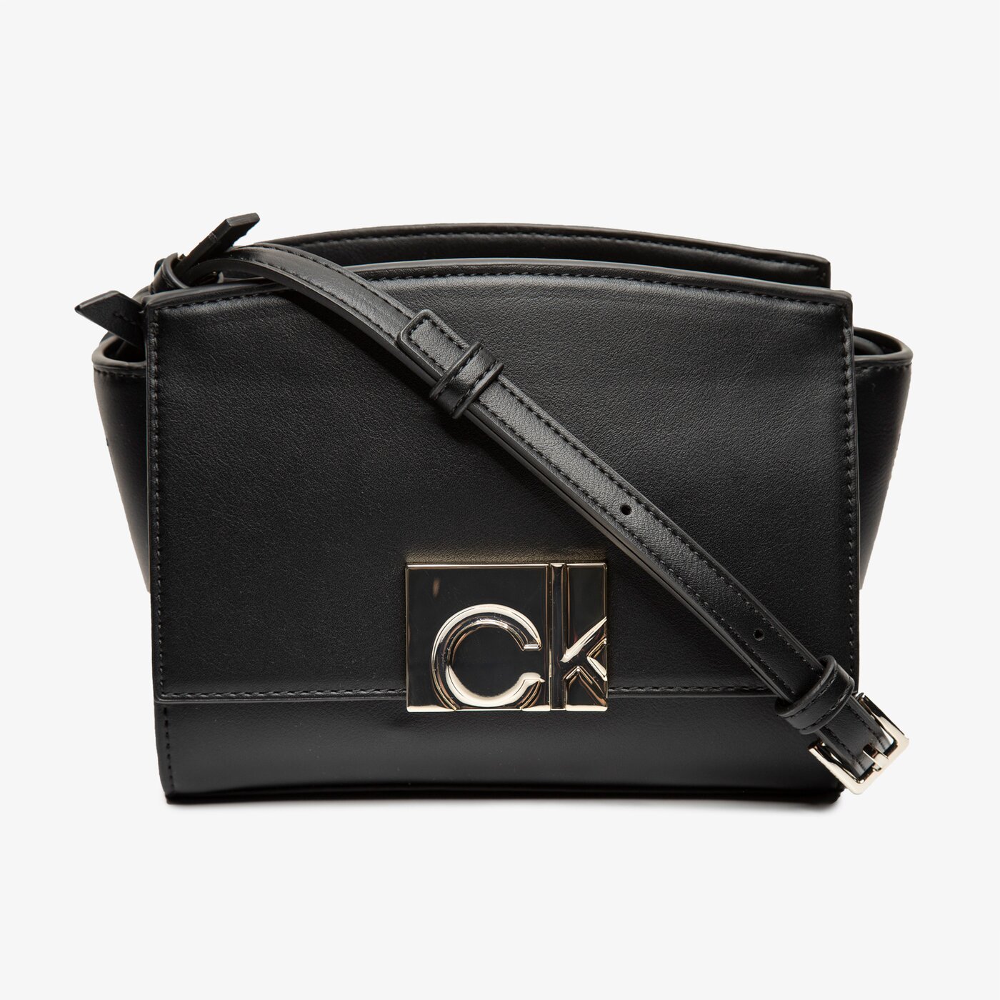 Damska torebka CALVIN KLEIN TOREBKA XBODY W/ZIP JQ STRAP k60k608055bax kolor czarny