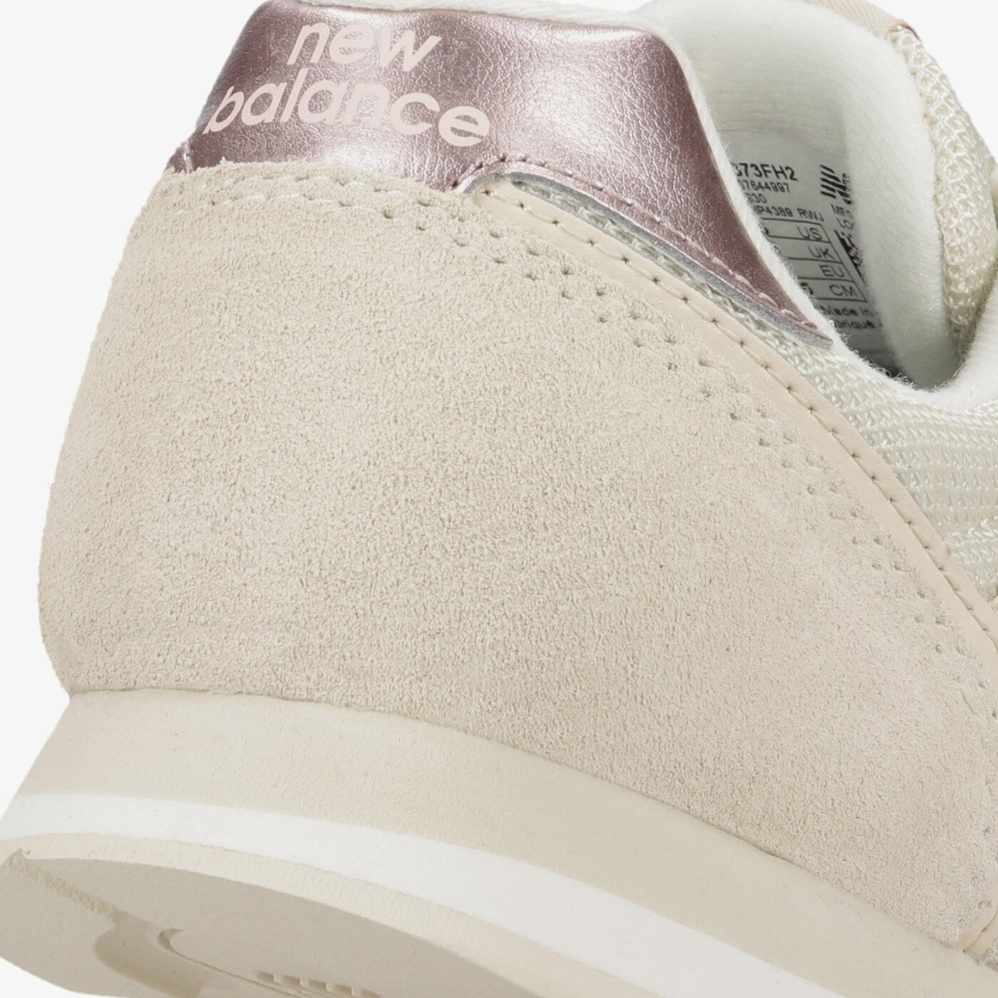 Damskie sneakersy (buty) NEW BALANCE 373  wl373fh2 kolor beżowy