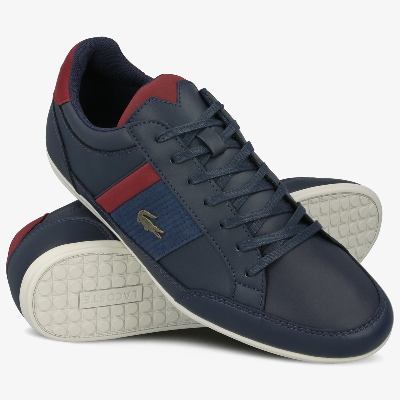 Męskie sneakersy (buty) LACOSTE CHAYMON 120 4 CMA 739cma00125a5 kolor granatowy