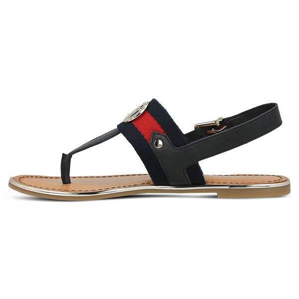 Damskie sandały TOMMY HILFIGER J1285ULIA 65C fw0fw00261403 kolor granatowy