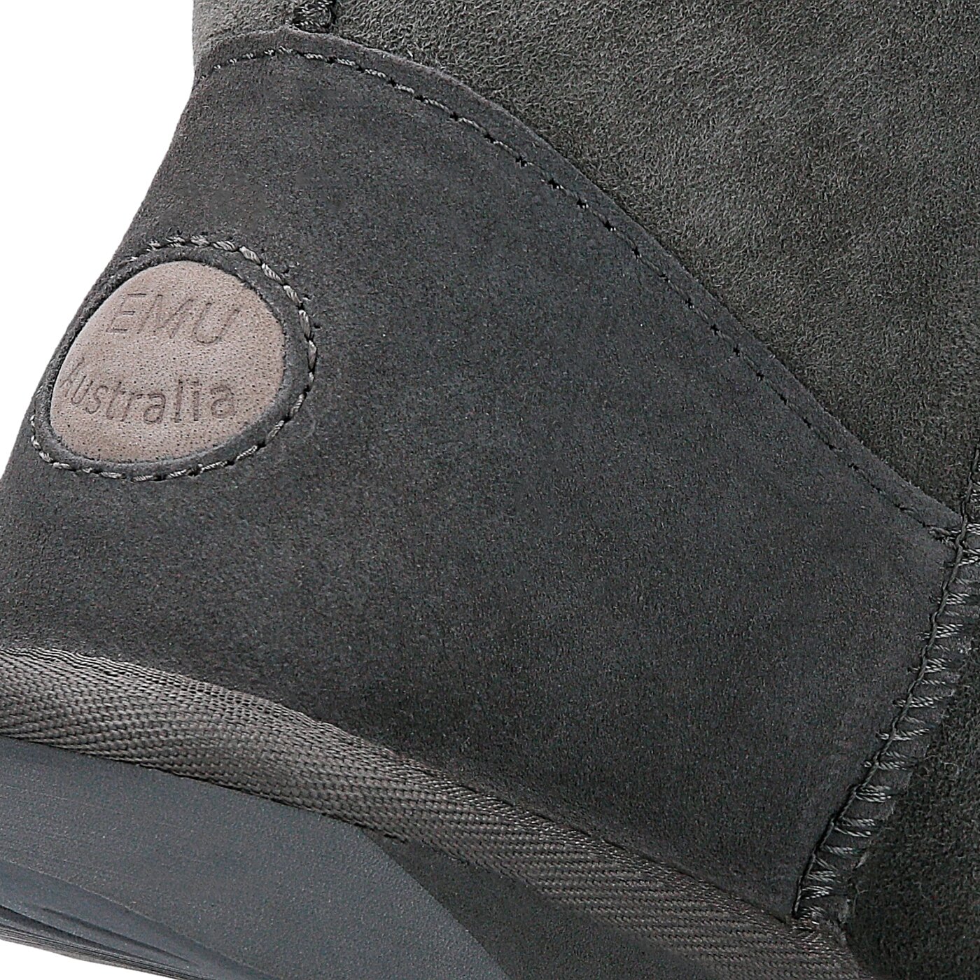 Damskie botki / sztyblety EMU AUSTRALIA STINGER MINI  w10003charcoal kolor szary