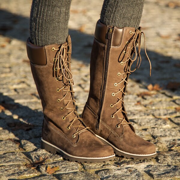 TIMBERLAND CLASSIC TALL LACE 83982 kolor brązowy