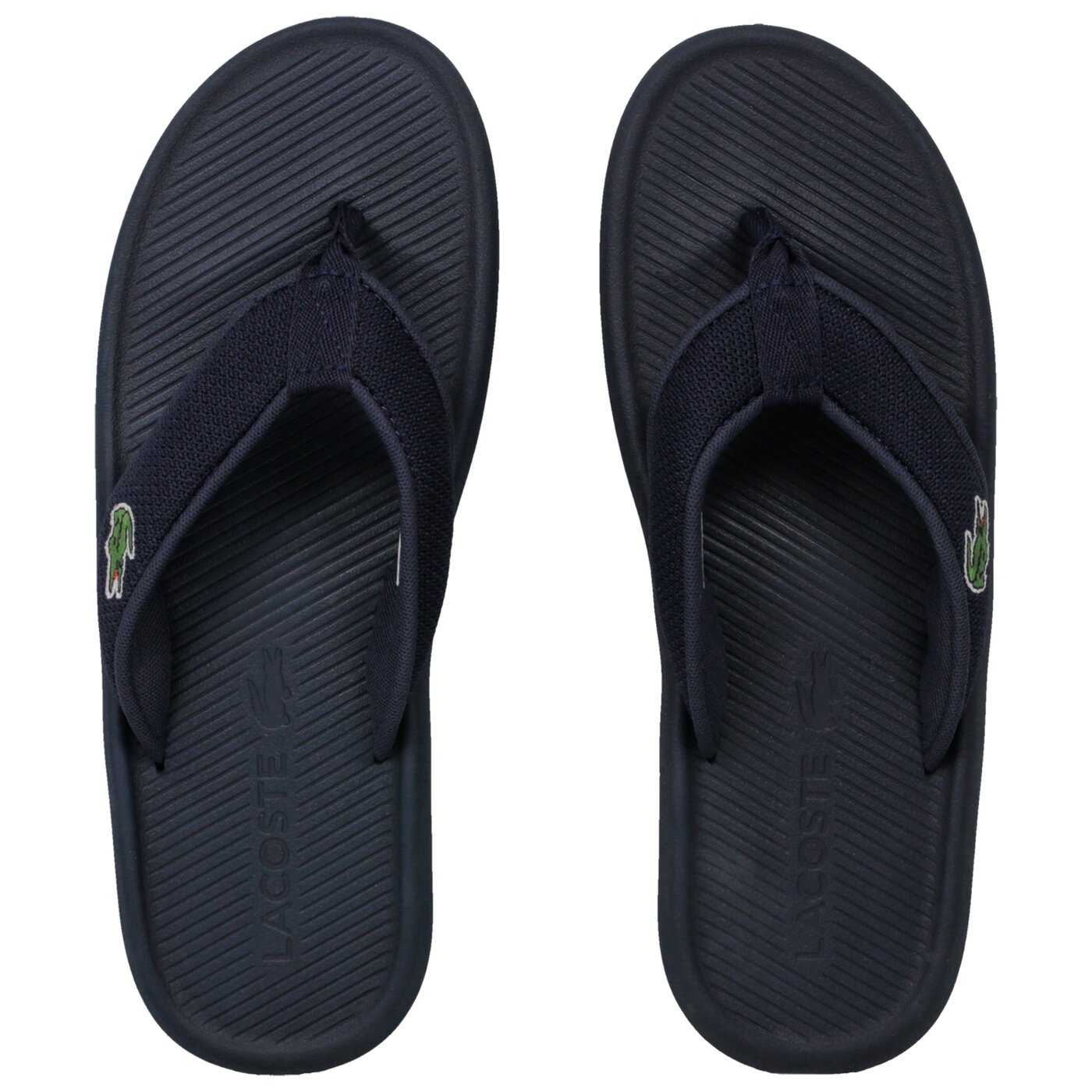 Męskie klapki LACOSTE CROCO SANDAL 219 2 CMA 737cma001695k kolor granatowy
