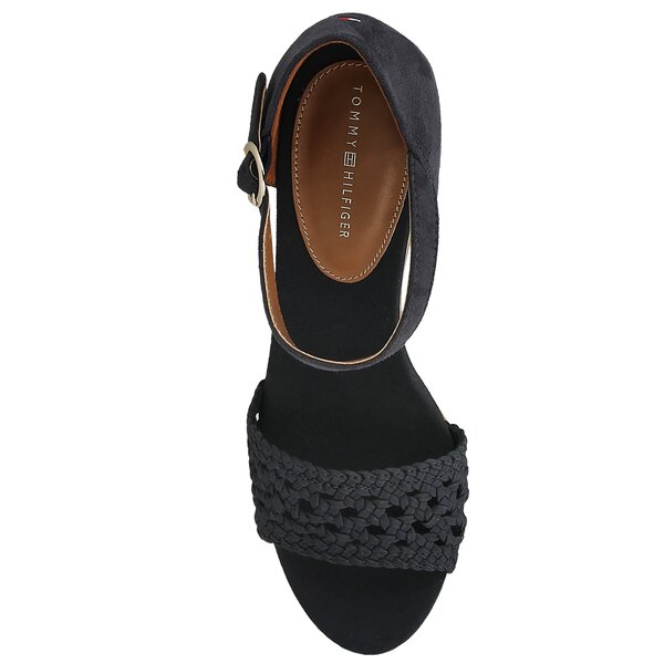 Damskie sandały TOMMY HILFIGER INT-E1285DEL 5 C fw0fw00713403 kolor granatowy