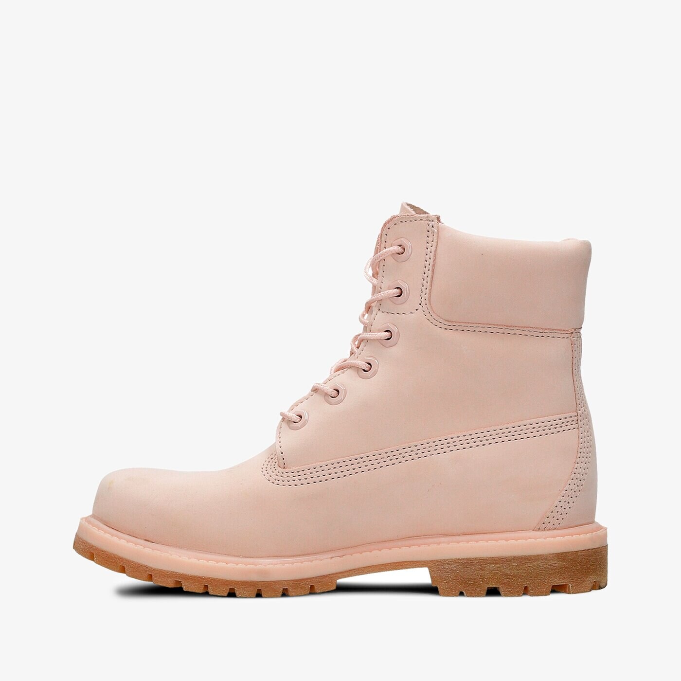 Damskie trapery TIMBERLAND PREMIUM 6 INCH BOOT - W  a1k3z kolor różowy