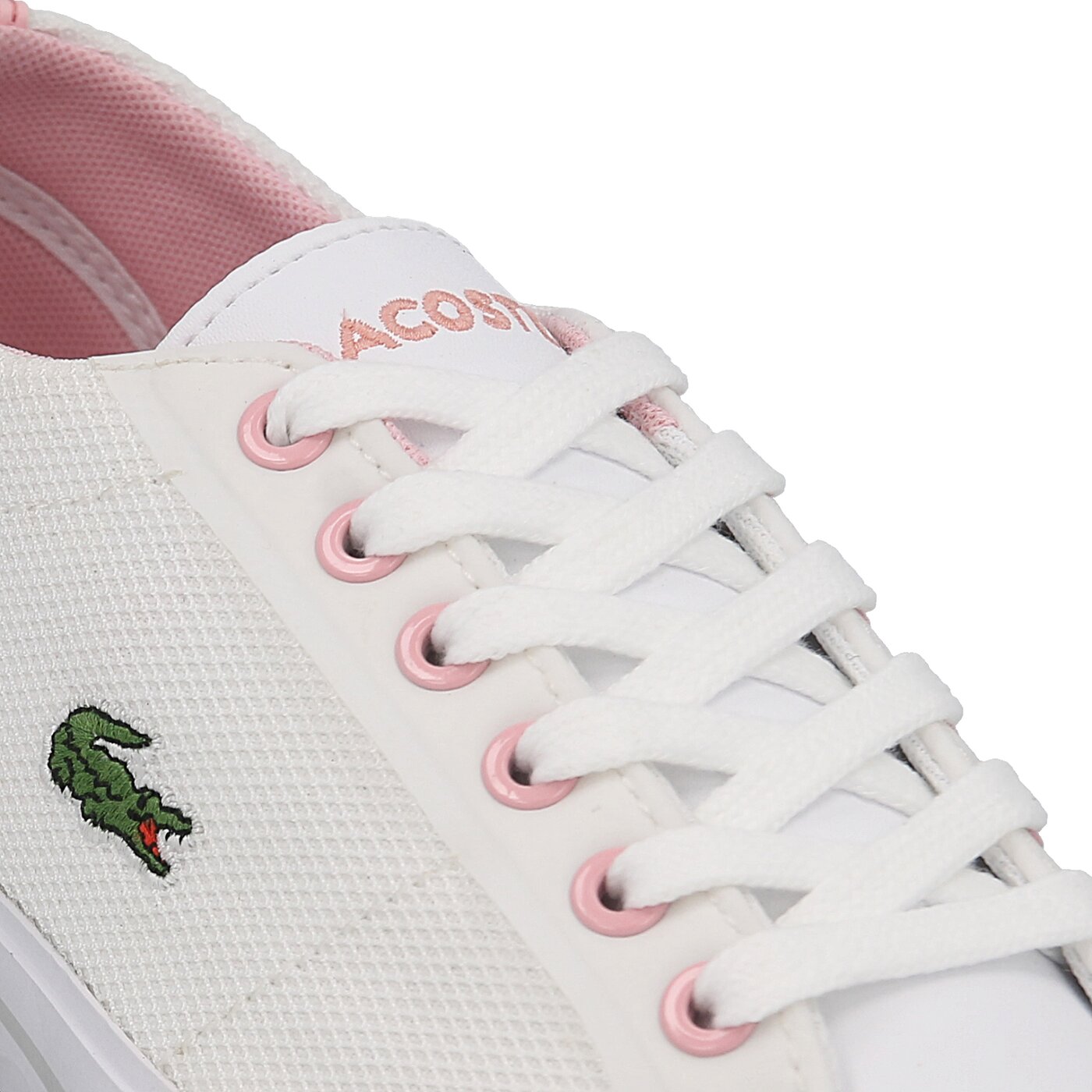 Dziecięce trampki LACOSTE MARCEL 416 1 732spj0121001 kolor biały