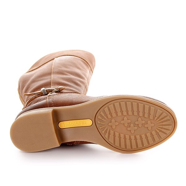 Damskie buty outdoor (trekkingowe) TIMBERLAND RANGELEY TALL ZIP 3555r kolor brązowy