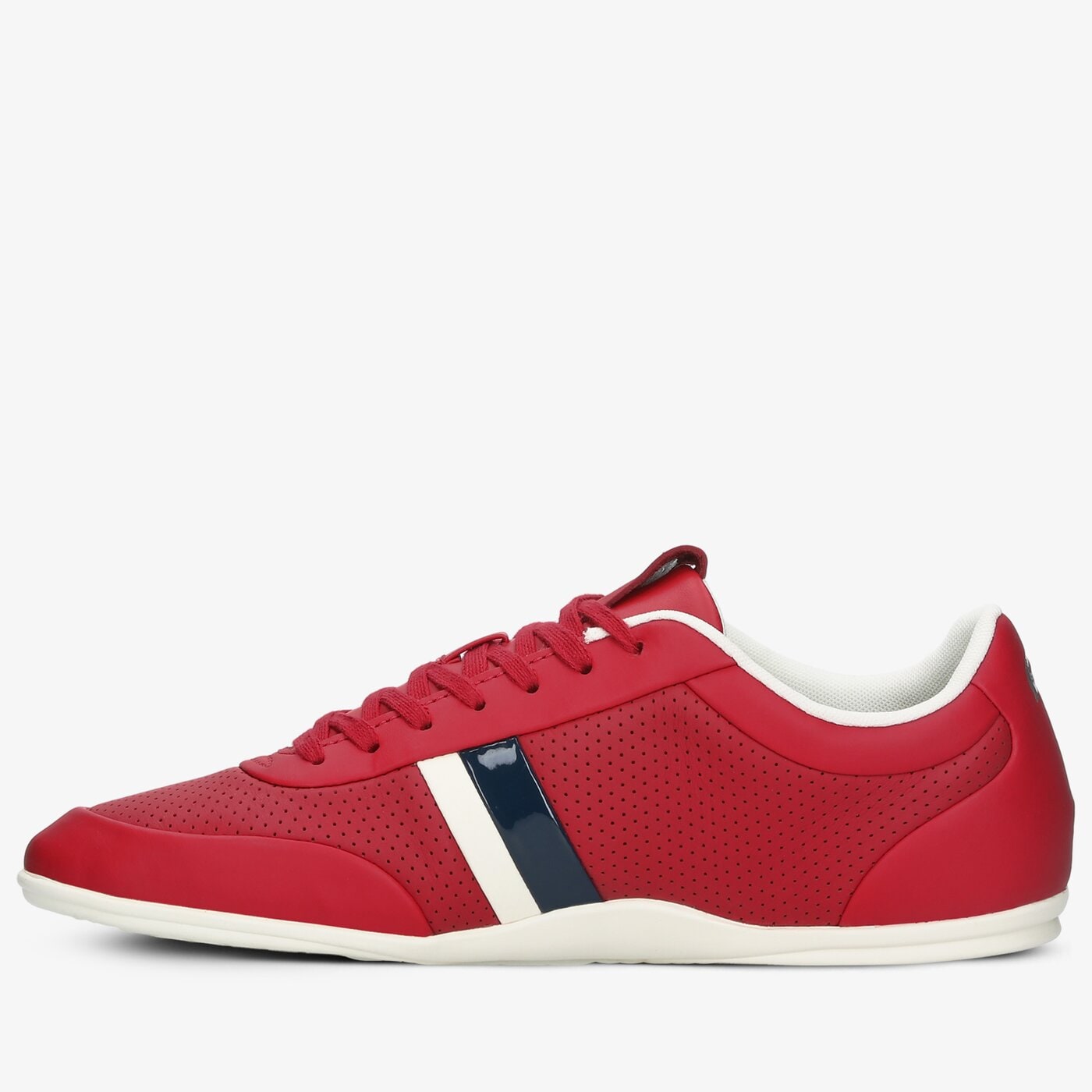 Męskie sneakersy (buty) LACOSTE STORDA 0120 1 CMA 740cma0042rs7 kolor czerwony