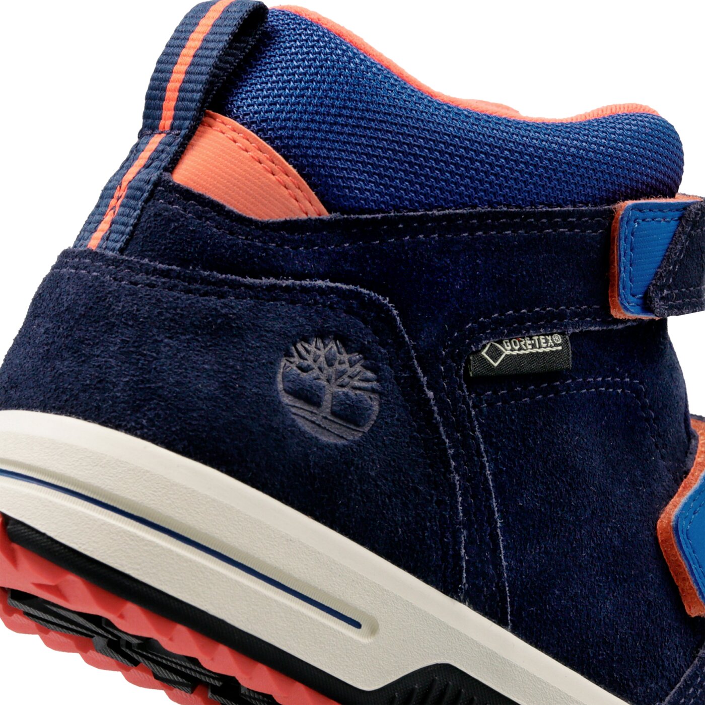 Dziecięce buty outdoor / trekkingowe TIMBERLAND CITY STOMPER MID GTX a1qif kolor granatowy