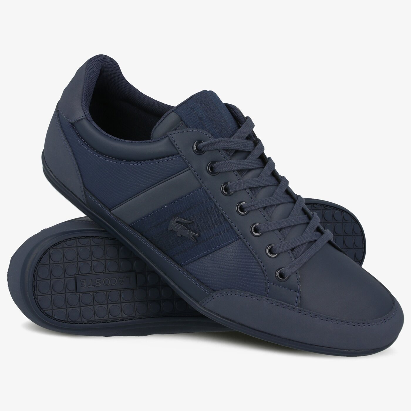 Męskie sneakersy (buty) LACOSTE CHAYMON 419 1 CMA 738cma000195k kolor granatowy