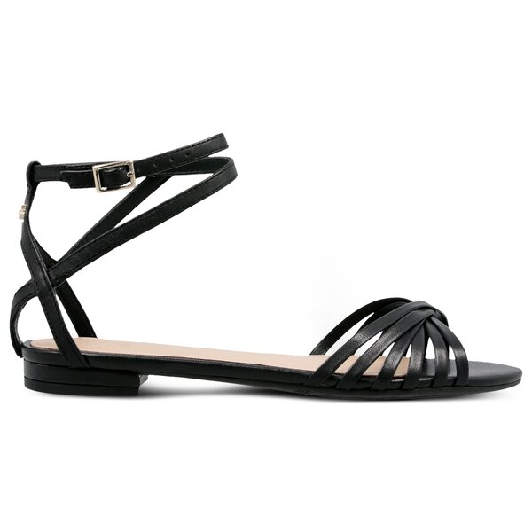 Damskie sandały GUESS RAMZIE SANDAL fl6rzelea03black kolor czarny
