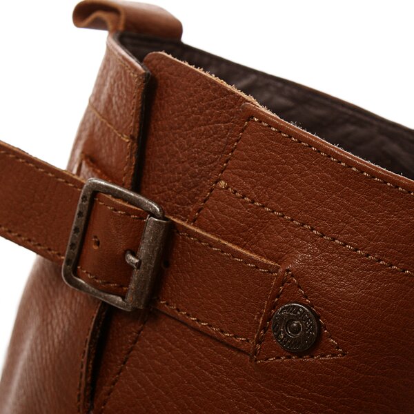 Damskie kozaki TOMMY HILFIGER HUDSON C/O 4A en56814879497 kolor brązowy
