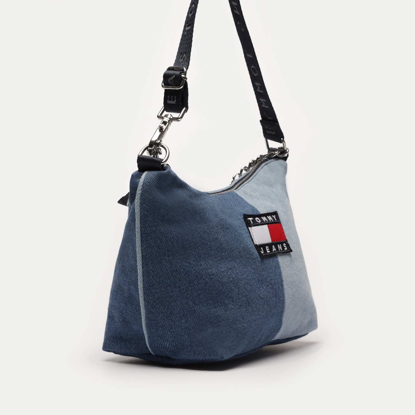 Damska torebka TOMMY HILFIGER TOREBKA TJW HERITAGE SHOULDER BAG DENIM aw0aw148220gy kolor multicolor