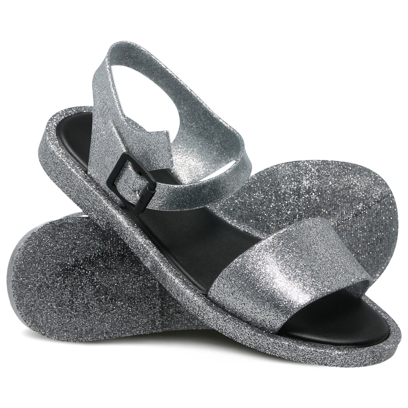 Damskie sandały MELISSA MAR SANDAL 3233752959 kolor srebrny