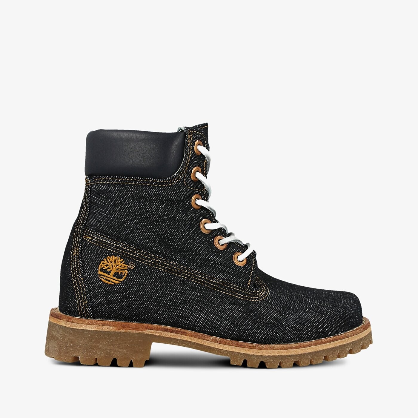 Damskie trapery TIMBERLAND LTD FABRIC 6IN a1g7r kolor granatowy