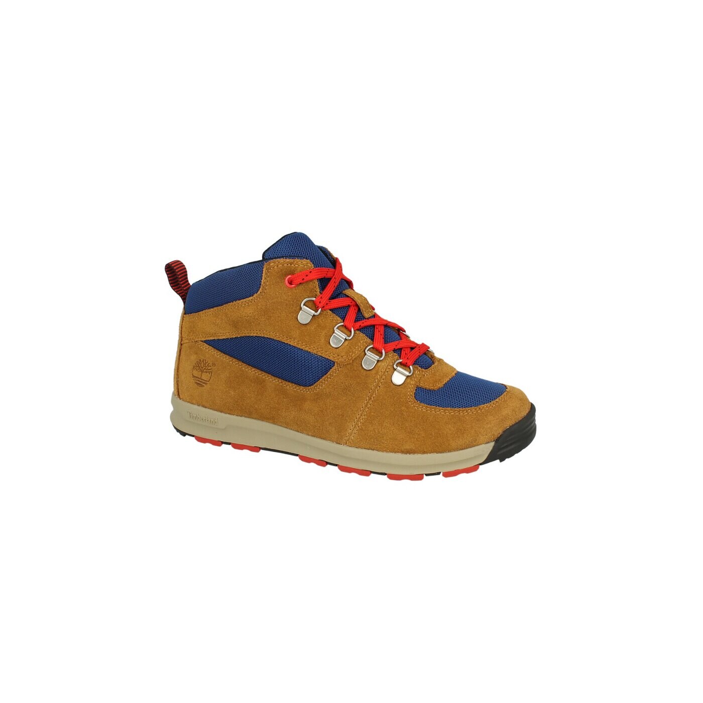 Dziecięce buty outdoor / trekkingowe TIMBERLAND GT SCRAMBLE L/F MID 3575r kolor brązowy