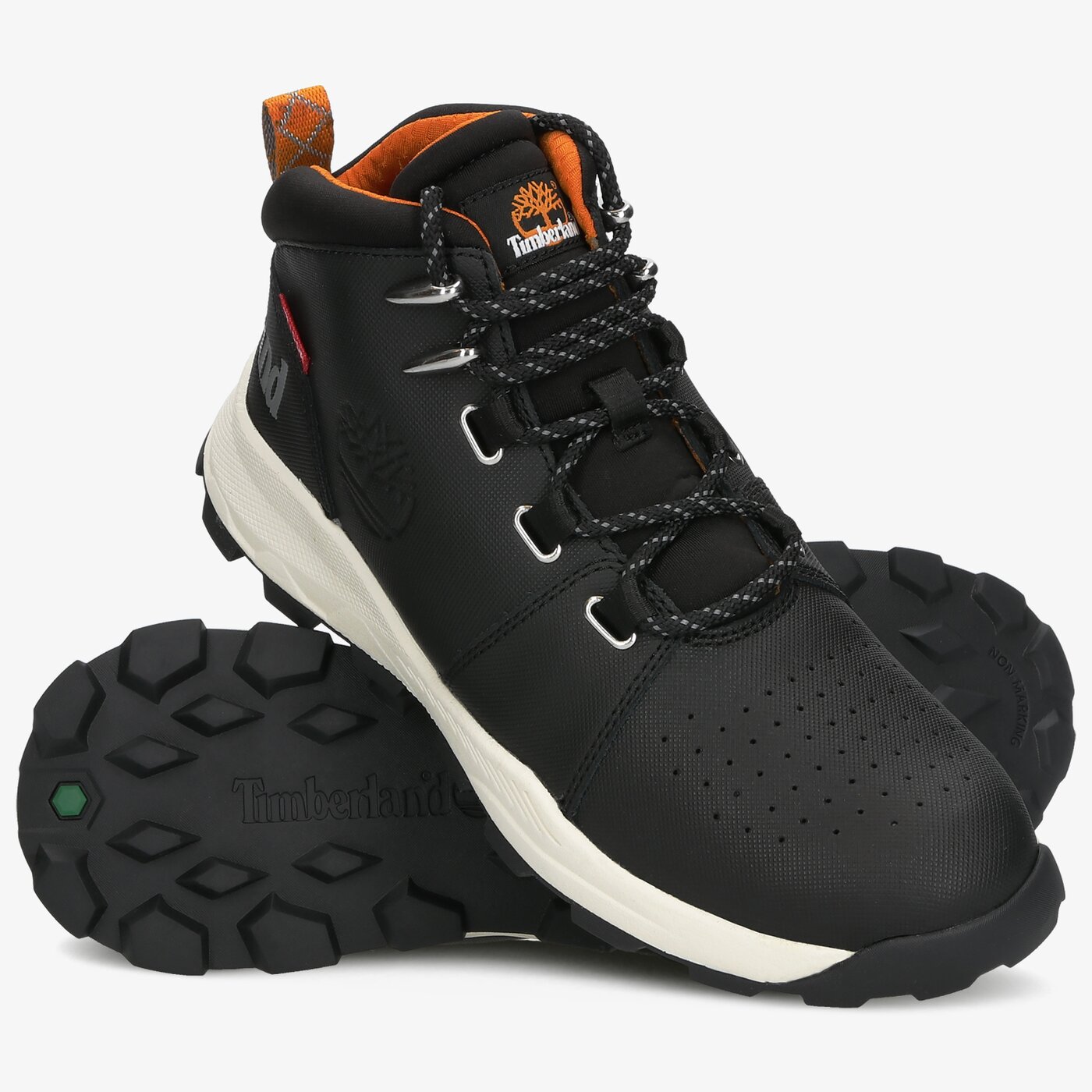 Dziecięce buty outdoor / trekkingowe TIMBERLAND BROOKLYN CITY MID tb0a426g0011 kolor czarny