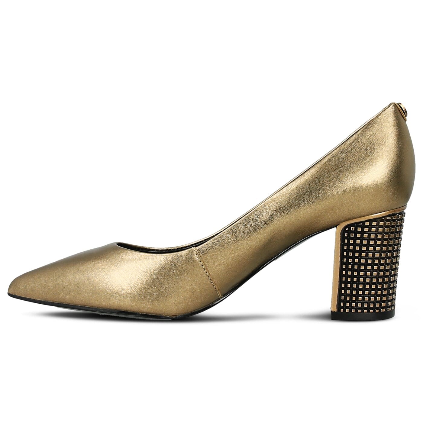 Damskie szpilki / czółenka GUESS BIDDIA flbd23lem08lcame kolor złoty