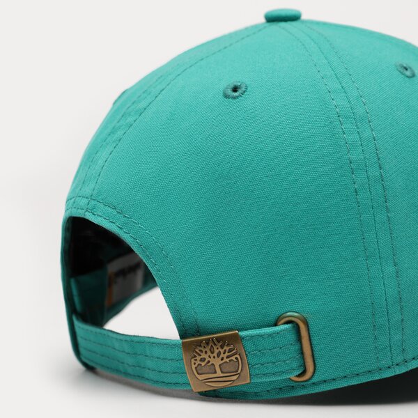 Męska czapka z daszkiem TIMBERLAND CZAPKA BB CAP W/ SELF BACKSTRAP tb0a1f54e341 kolor zielony