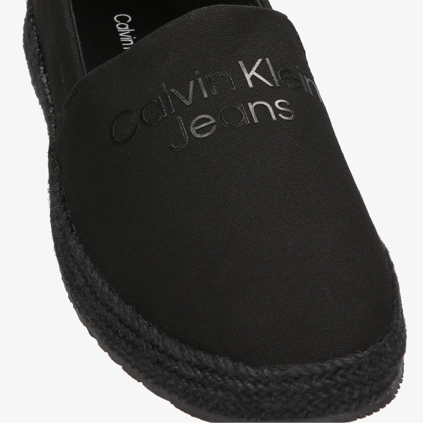 Męskie półbuty CALVIN KLEIN EMANUEL 1D ESPADRILLE ym0ym003550gl kolor czarny