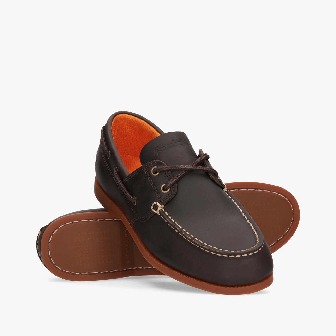 Męskie mokasyny TIMBERLAND CEDAR BAY 2 EYE BOAT tb0a29yg9311 kolor brązowy