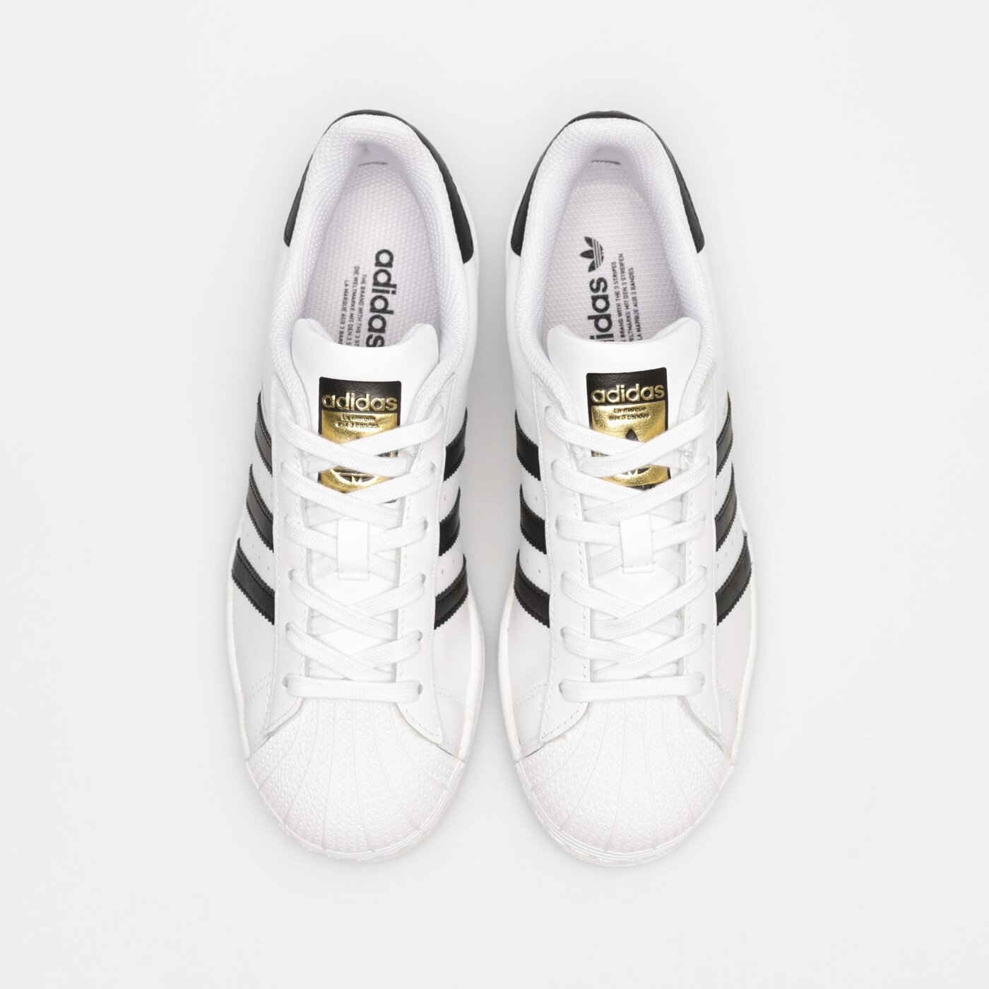 Damskie sneakersy (buty) ADIDAS SUPERSTAR eg4958 kolor biały