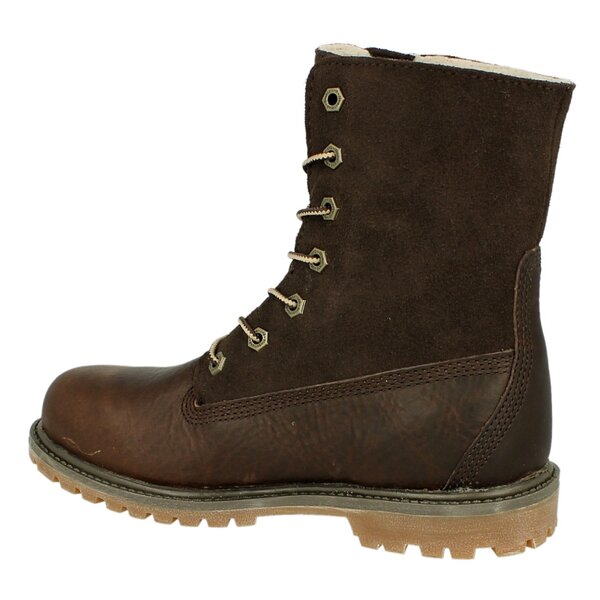 Damskie trapery TIMBERLAND AUTHENTICS TEDDY FLEECE WP FOLD DOWN 8327r kolor brązowy