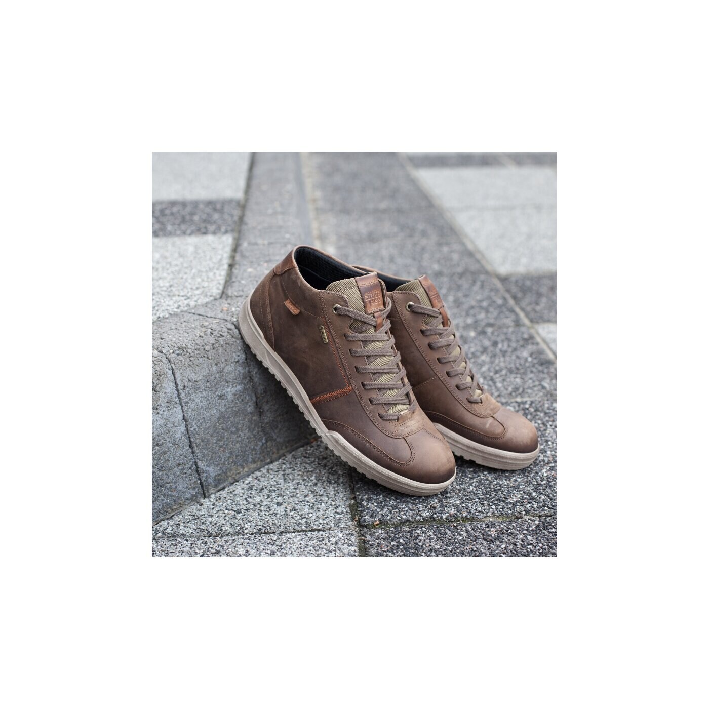 Męskie buty za kostkę ECCO FRASER 53956455737 kolor brązowy