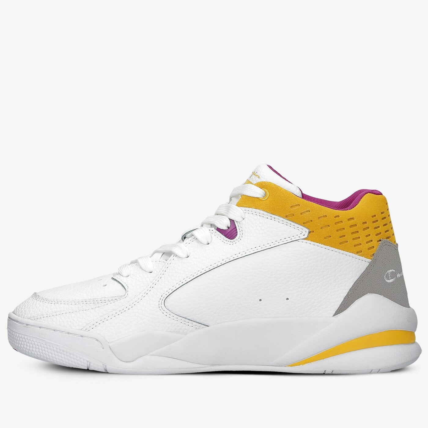 Męskie sneakersy (buty) CHAMPION ZONE MID s20878-ww010 kolor biały