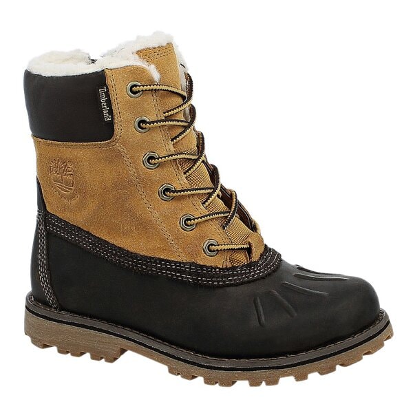 Dziecięce buty outdoor / trekkingowe TIMBERLAND ASPHALT TRAIL FTK 8371r kolor żółty