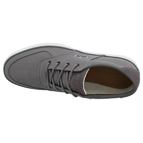 Męskie półbuty LACOSTE GLENDON 11 729srm2127007 kolor szary