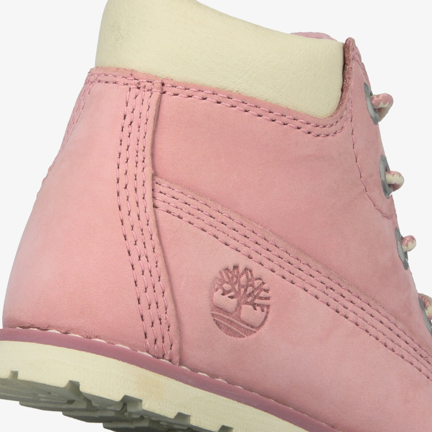 Dziecięce trapery TIMBERLAND POKEY PINE 6IN BOOT  tb1a27egv201 kolor różowy