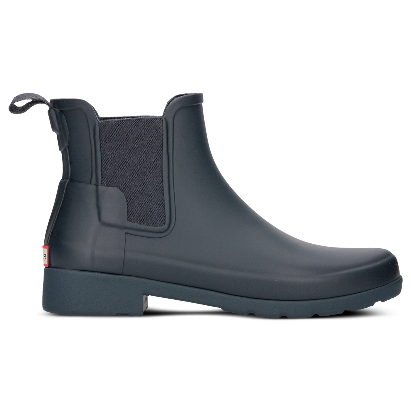 Damskie kalosze (buty gumowe) HUNTER ORIGINAL REFINED CHELSEA wfs1017rma-nvy kolor granatowy