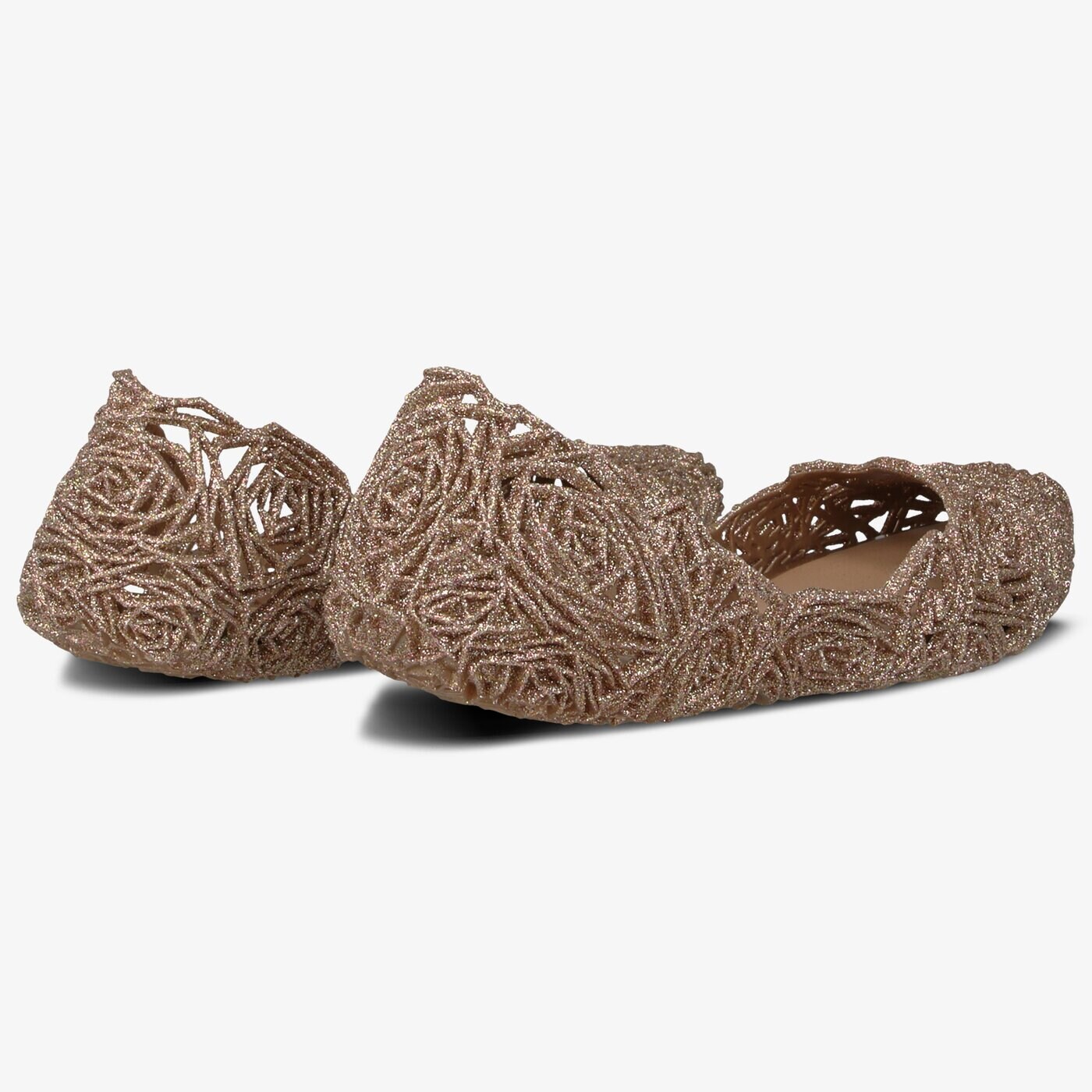 Damskie baleriny (buty) MELISSA CAMPANA PAPELL VII SP AD. 3151152829 kolor złoty